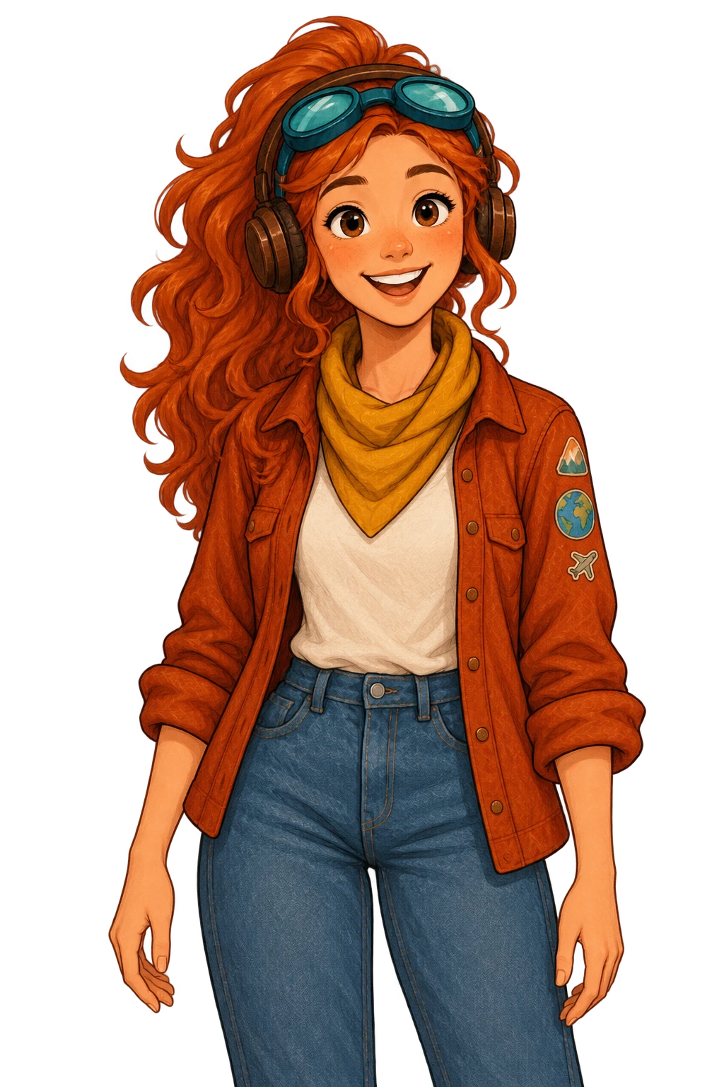 Lola, a exploradora que acompanha o aprendizado de espanhol